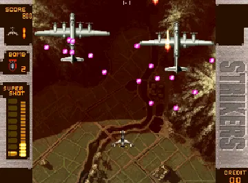 Strikers 1945 Plus screen shot game playing